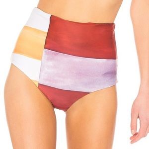 Mara Hoffman Lydia Ivory Multi BOTTOM. Medium.